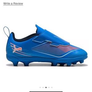 Puma Kids Blue Cleats - NEW